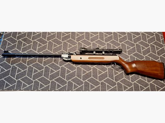 Carabine à air Kandar B2-4 avec scope - comme neuf !