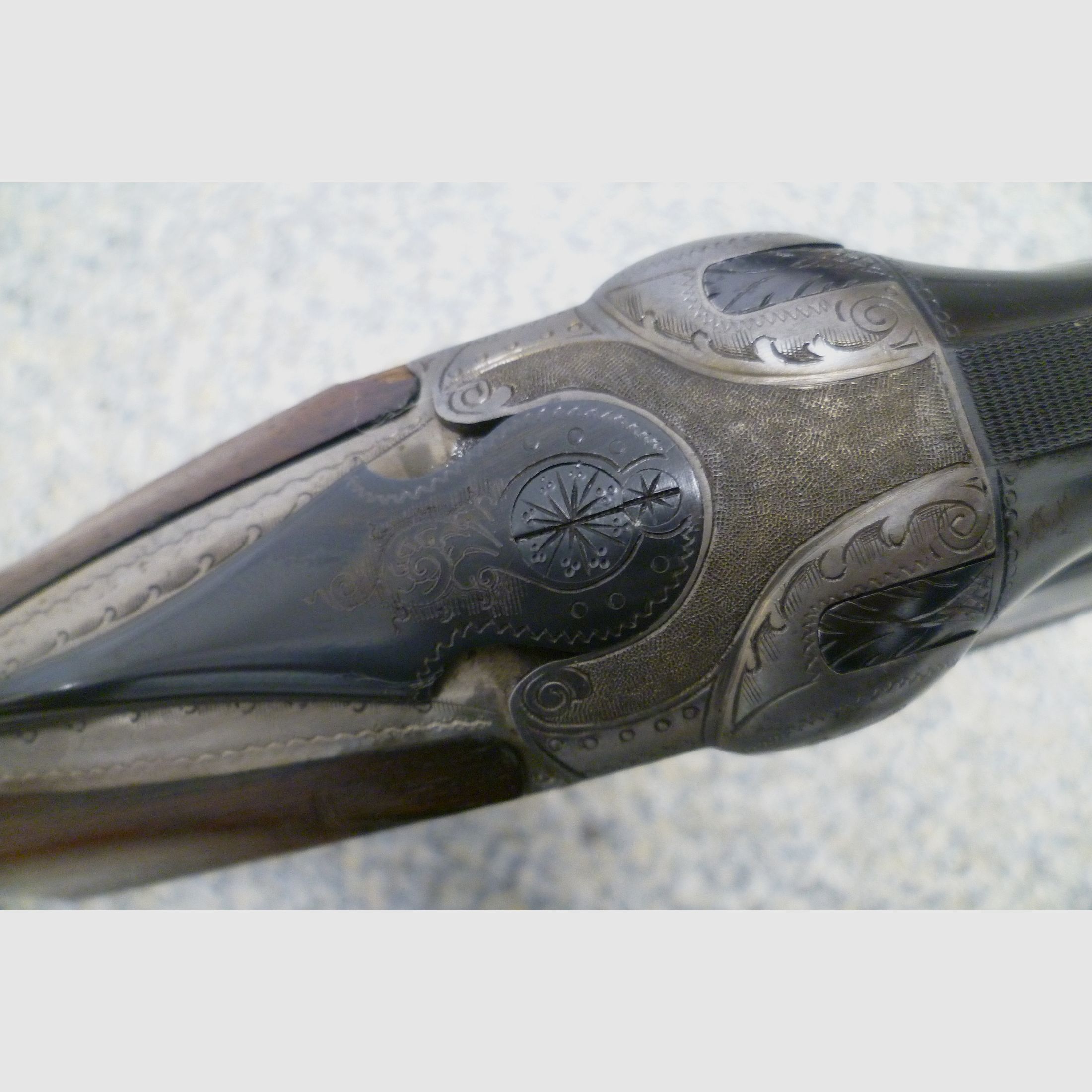Fusil à deux canons superposés Merkel Suhl 16/70