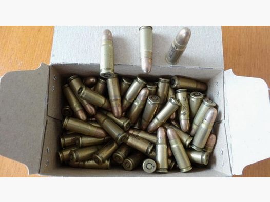 CZ Produzione cartucce: Surplus 7,62x25 Tokarev 5,5g