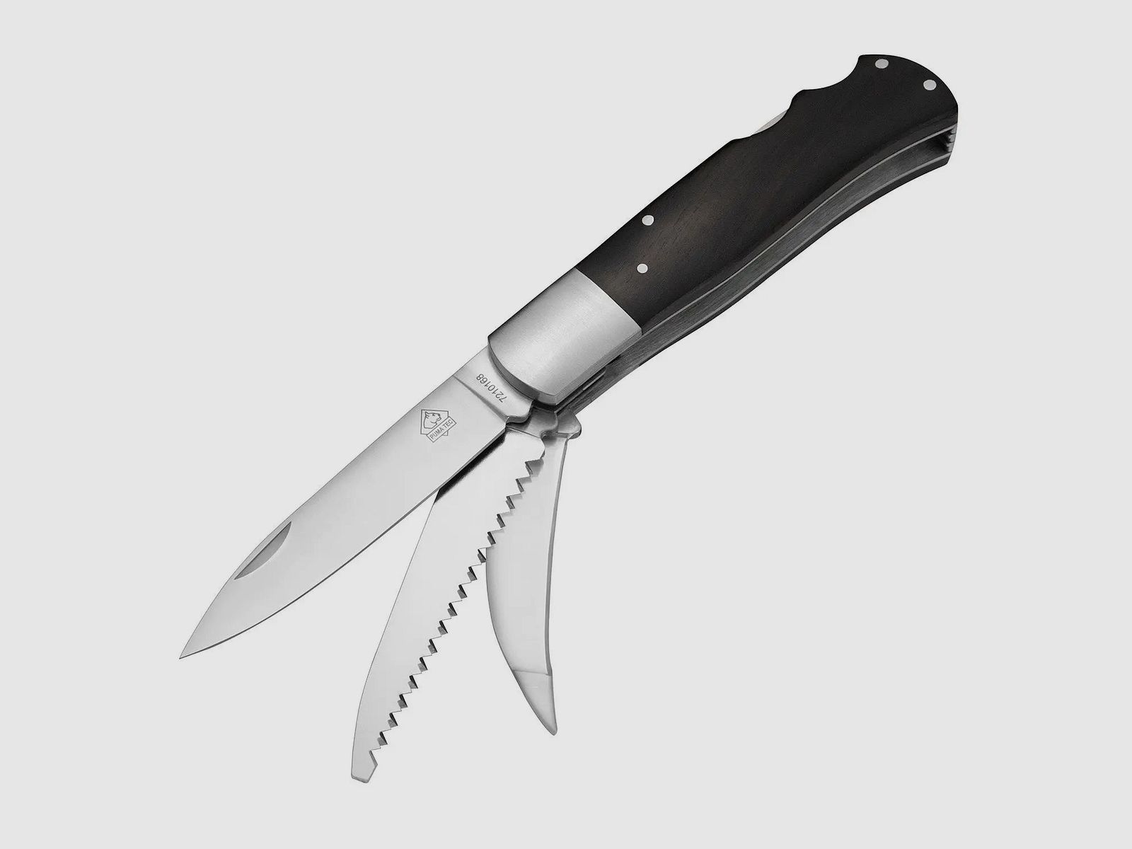 PUMA TEC Jagdtaschenmesser Ebenholz