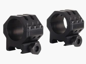 Weaver Tactical Ringi Picatinny-Style matowe czarne 25,4mm średnie, wysokość 7,11mm