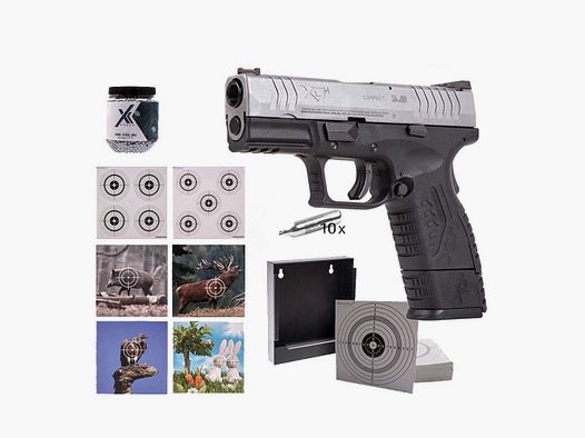 Springfield Armory	 Springfield XDM compact bicolo 4,5mm Zielscheiben Set