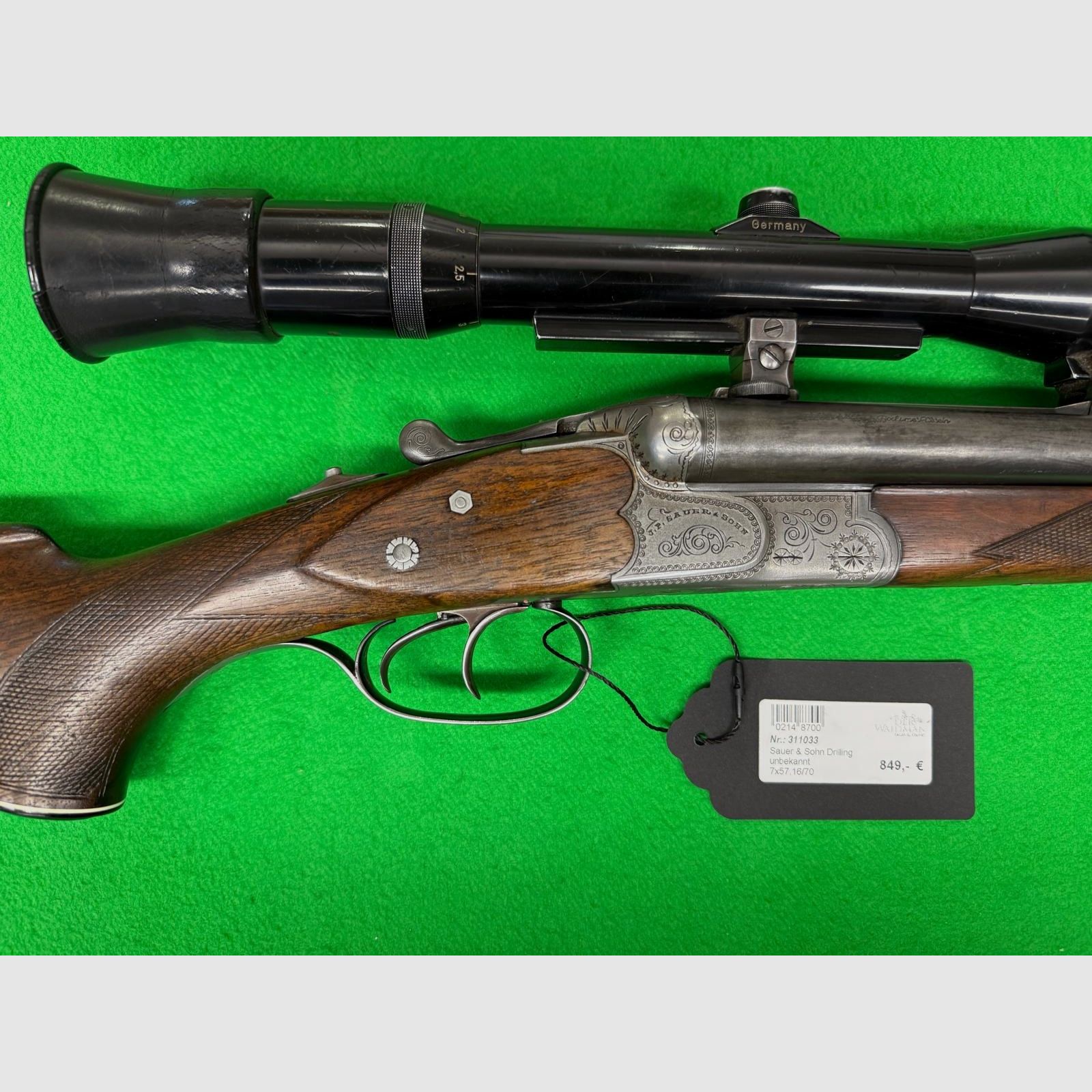 Sauer & Sohn wiercenie lewostronne 7x57R, 16/70, .22Mag z ZF 1,75-6x35