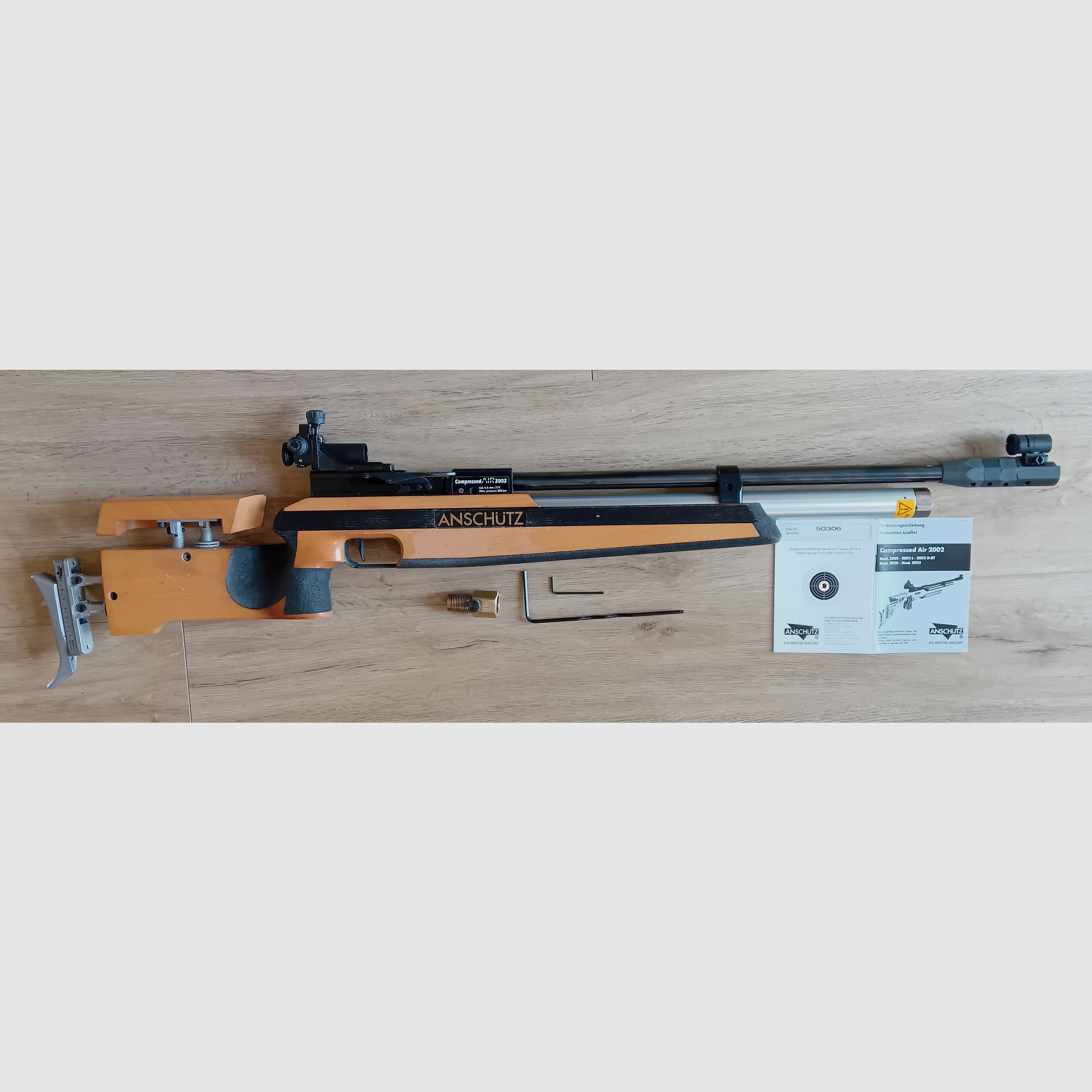 Luftgewehr Anschütz 2002 Pressluft