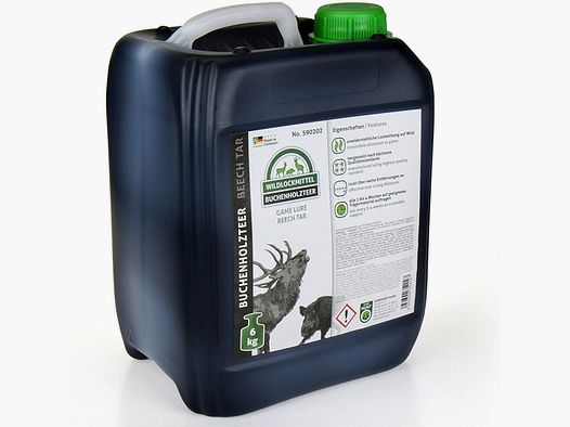 Beechwood tar, 5 liters attractant for wild boar