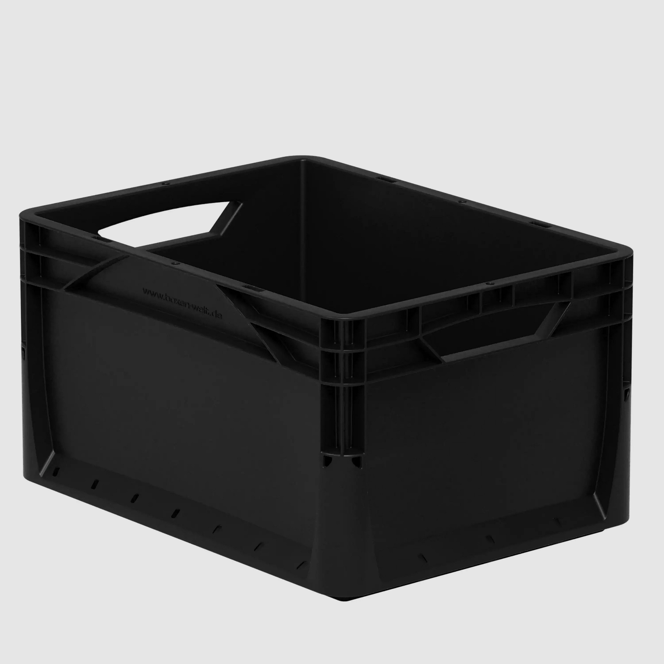 Surplus Systems Euronorm Box Full Wall 40 x 30 x 22 cm black