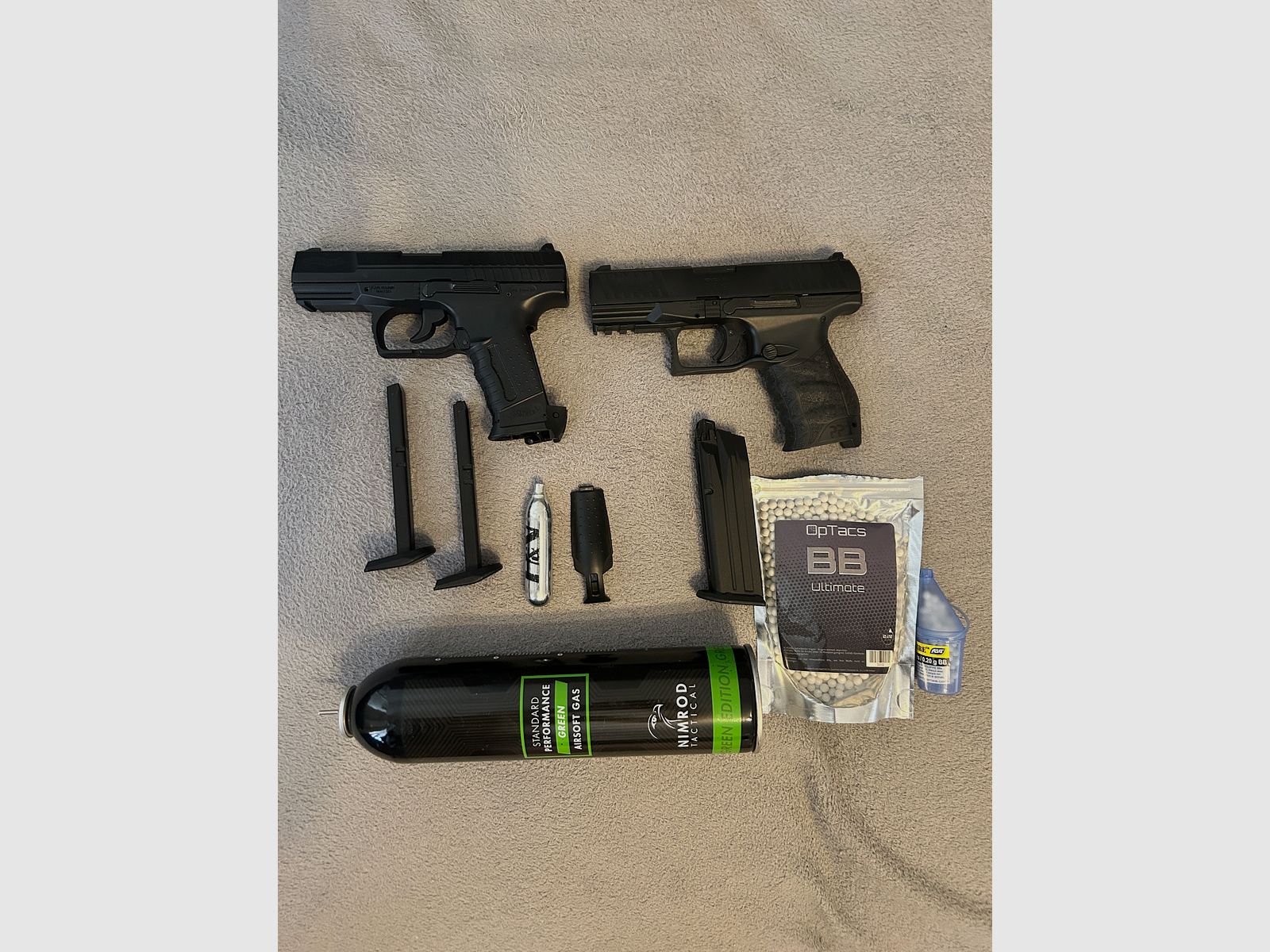VB Walther P99 DAO + Walther PPQ  Softair (CO2) 