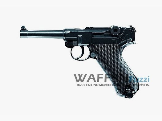 Legends P08 CO2 pistol 4.5 mm BB, blued