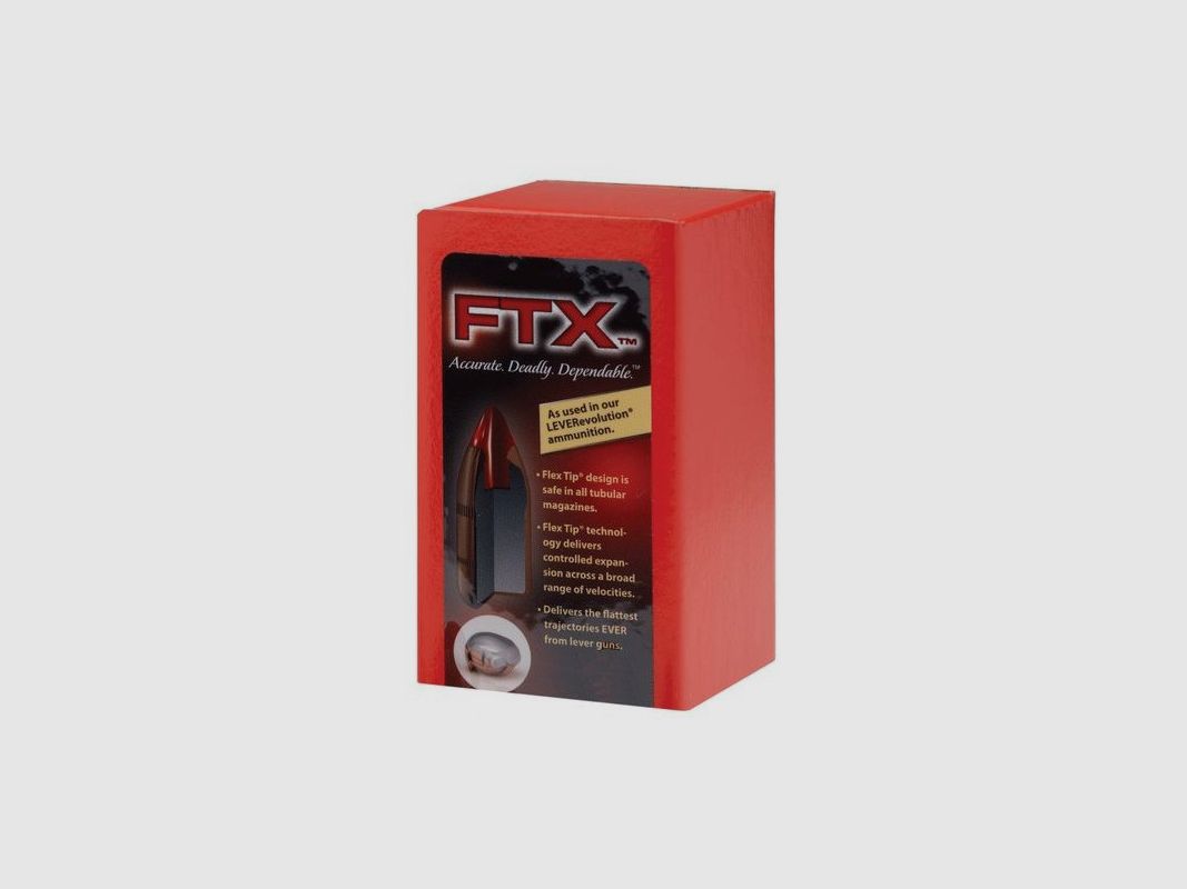 BOITE DE 50 OGIVES HORNADY 45 CAL .452 200 GRS FTX (460 SMITH & WESSON), Bild 2 von 2