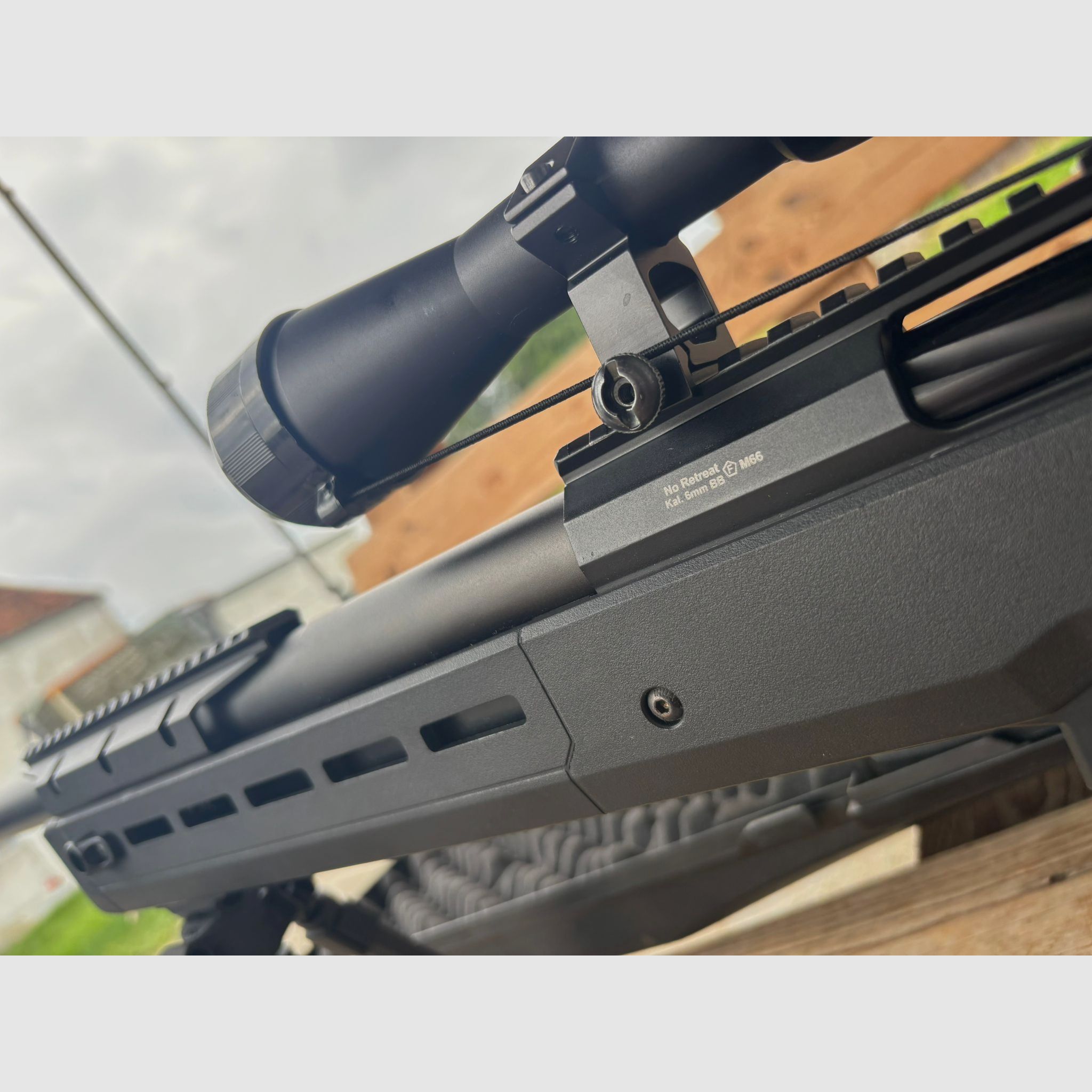 prep my airsoft - m66 spring Sniper Black 