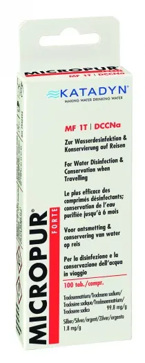 Micropur Forte MF 1T/100 DE/EN/FR/NL/IT, image 1 sur 2