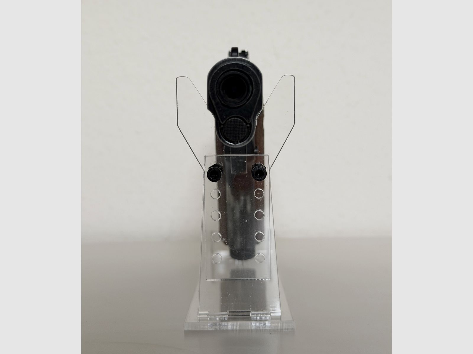 Colt Government 1911 A1 pistola a salve 9 mm P.A.K finitura antica con impugnature in legno NUOVA