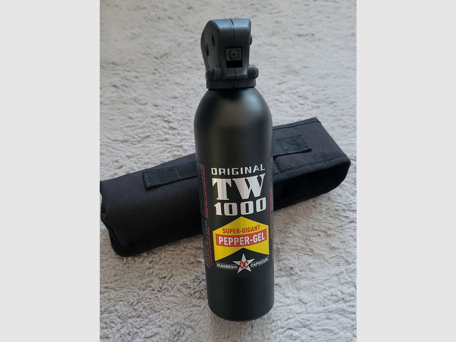 Pfeffergel TW1000 Super Gigant - 400 ml + Gürtelholster von Coptex 