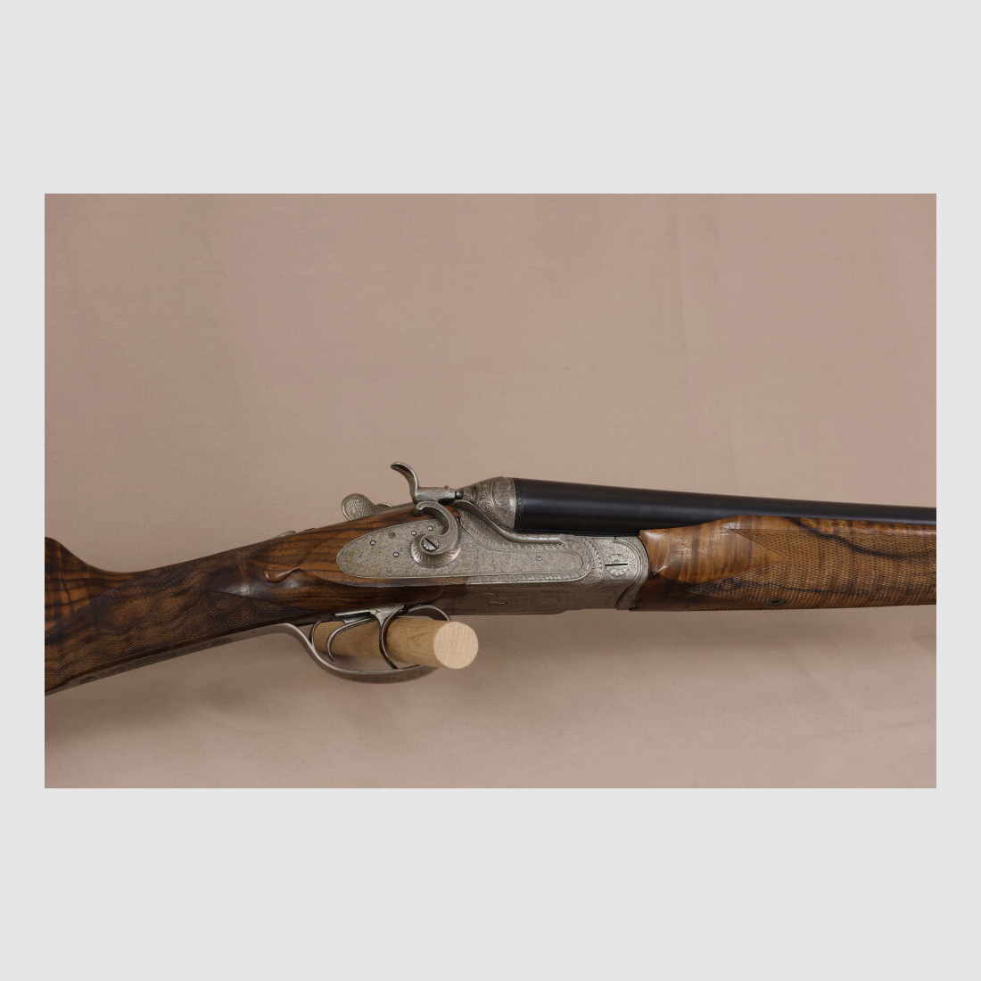 Armas Ego - Eibar Hahn - Doppelflinte // Seitenschloss // absolutes LUXUS Holz