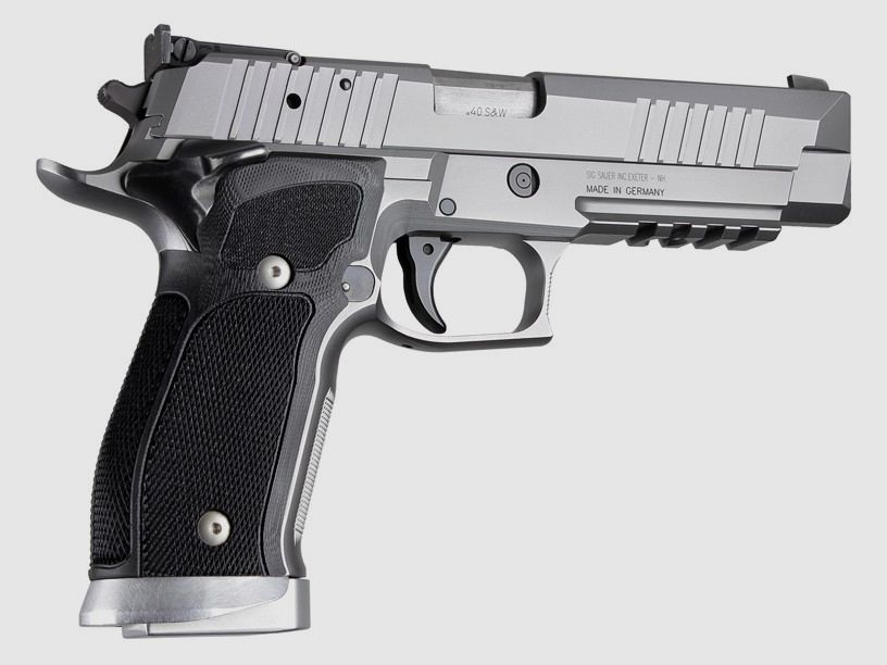 HOGUE Griffschalen f. SIG Sauer X-SERIES SAO G10, schwarz gecheckert