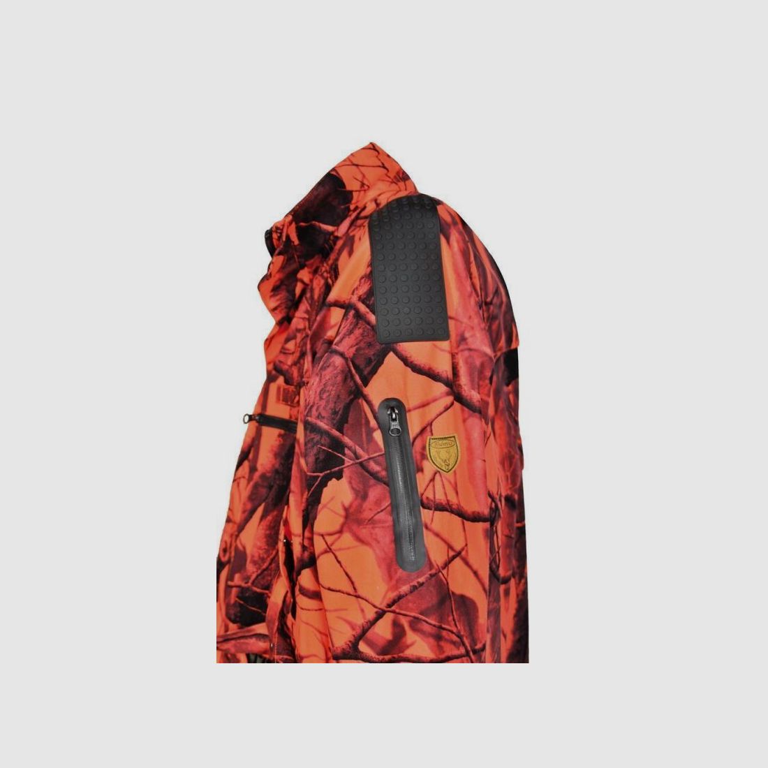 Hubertus Drückjagdjacke blaze-orange-tarn XL