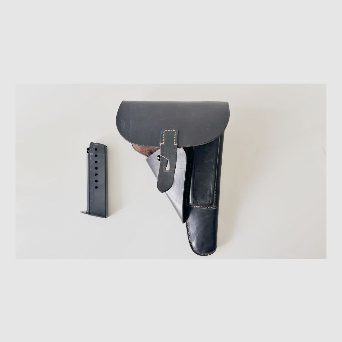 cyq Mod. P 38 1944 2. Magazin Holster mit Prägung 3. Reich 9mmLuger