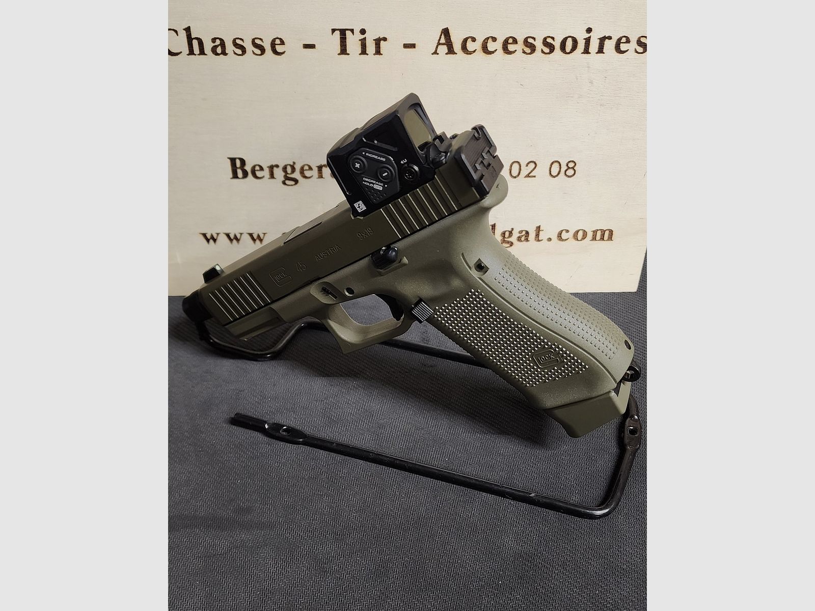 GLOCK 45 Gen5 FS MOS Fileté A-CUT Aimpoint COA Combo « Edition Hunter ODG » cal.9×19 (auf Bestellung), Bild 3 von 10