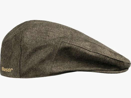 Blaser Vintage Schieber-Mütze Oliv melánge