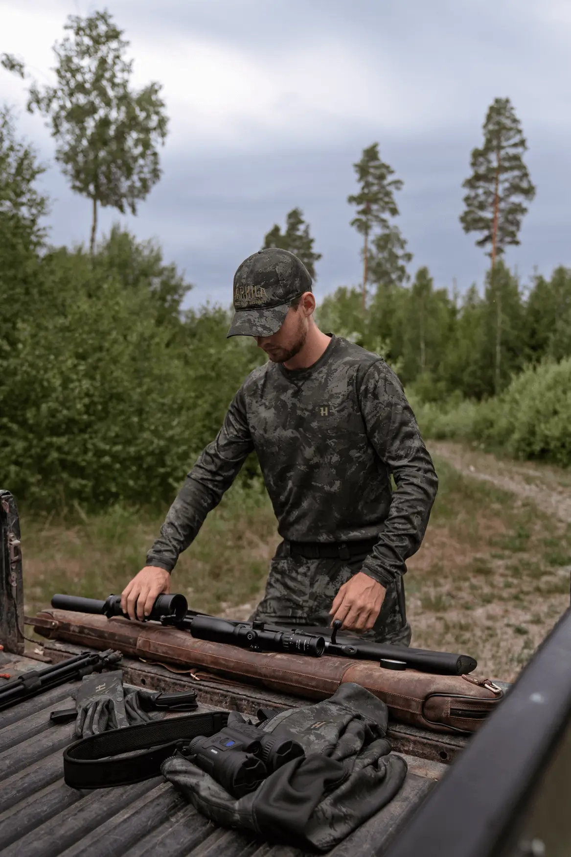 Härkila Langarm-T-Shirt Noctyx Camo, Bild 3 von 3