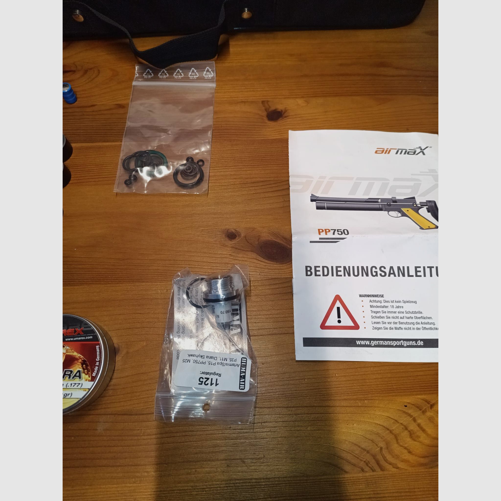 airmax  PP750 4,5mm - Druckluft Pressluft, PCP