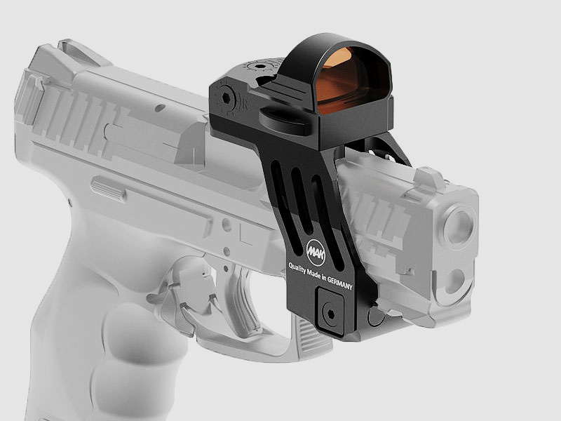 MAK P-LOCK Pistol Reflex Sight Mount GLOCK Gen3+4 G17, 34, 35, 19, G22, G31