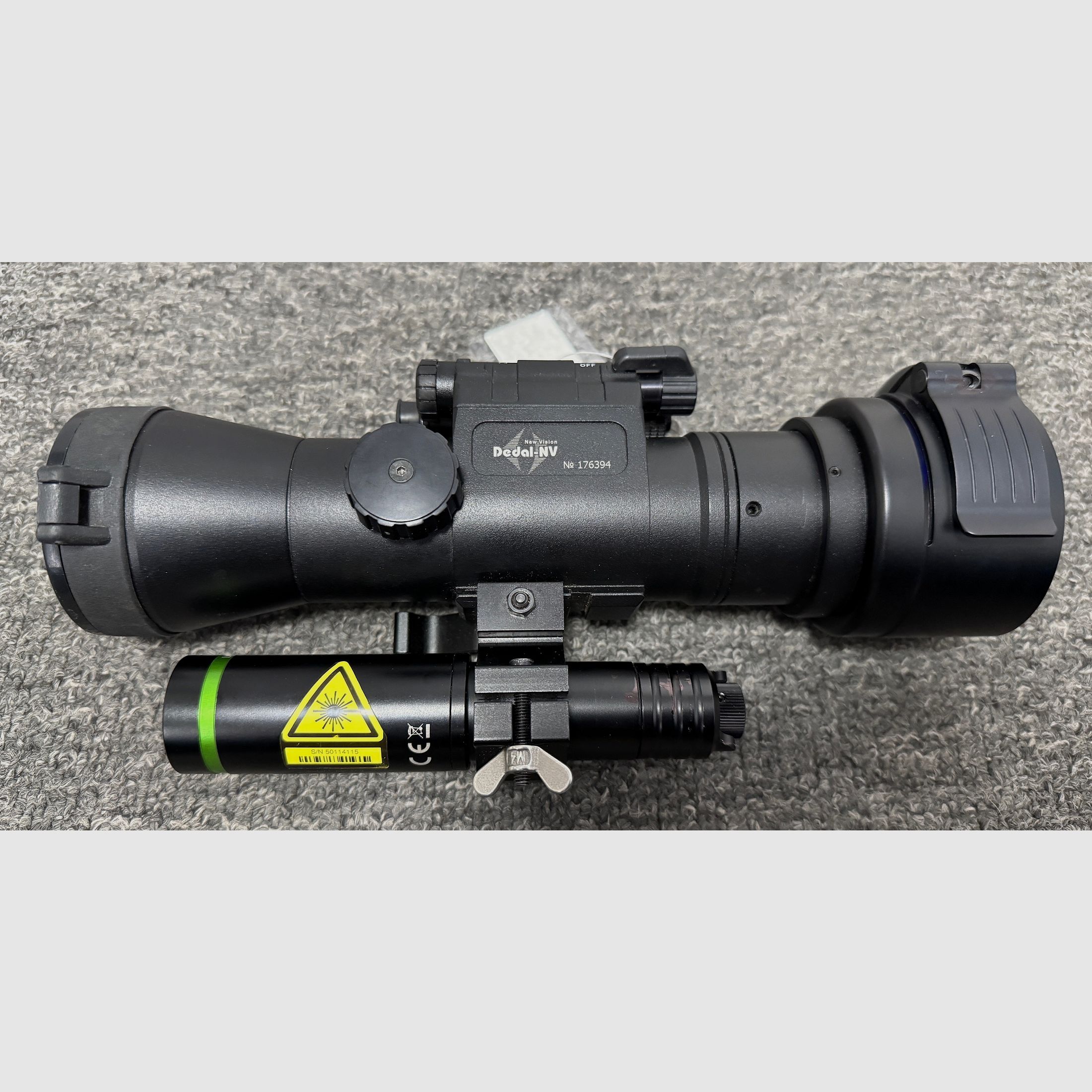 Thimble - 552 with laser pointer & adapter