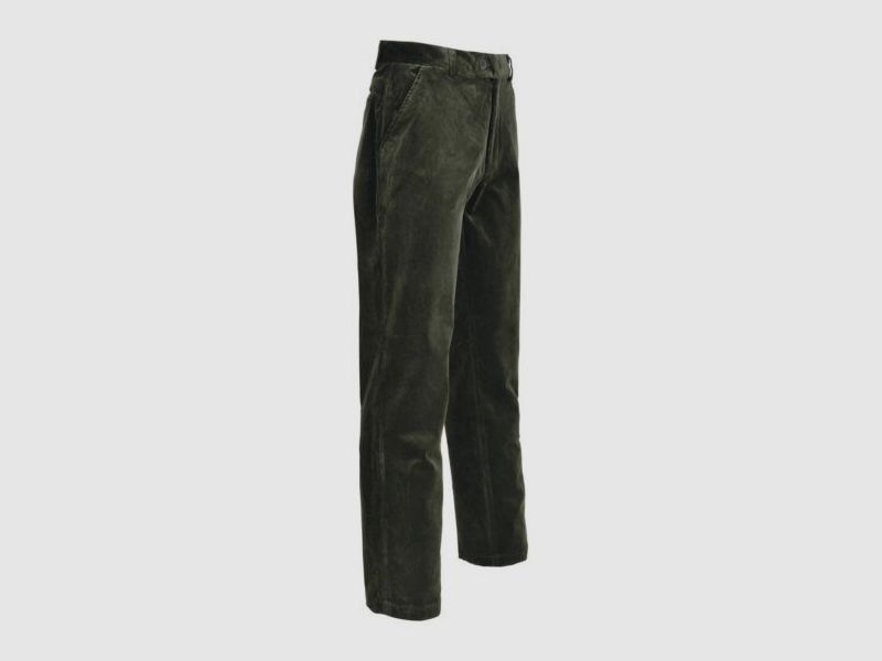 Herrenvelours-Hose Country Percussion Kaki, Bild 1 von 2
