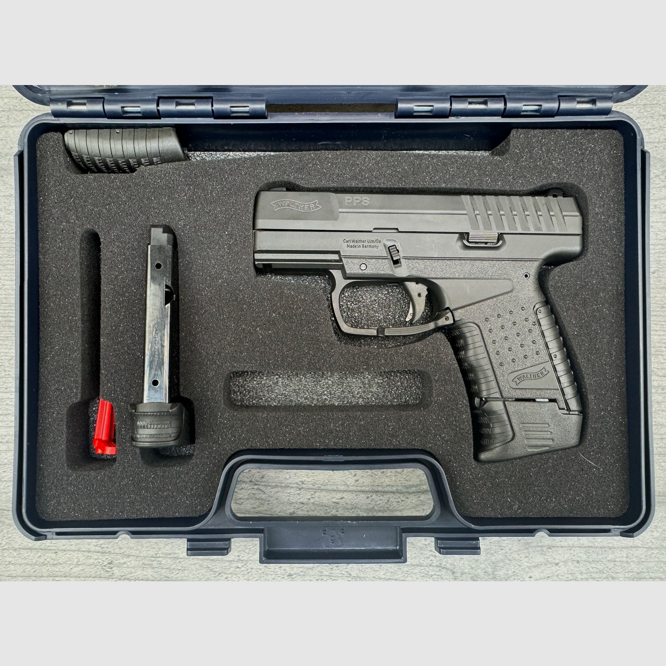 Demonstration weapon Carl WALTHER pistol PPS .40 USA