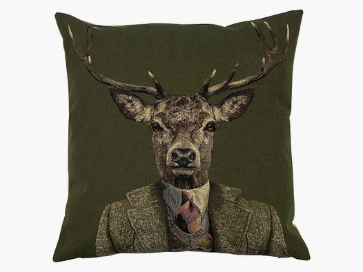 Cuscino LivingActive Goblin Cervo verde 45x43x16 cm