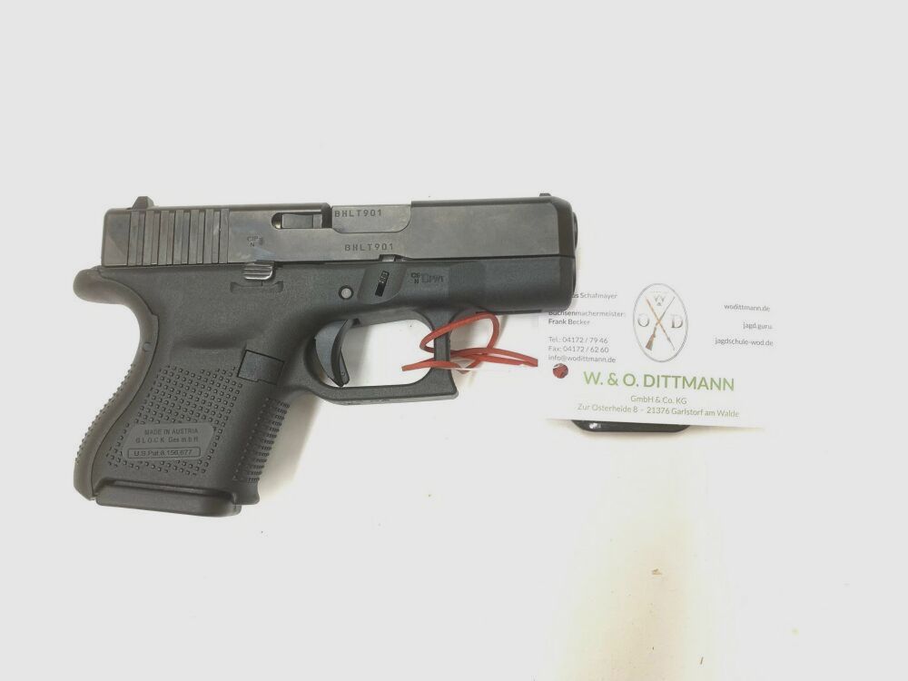 Glock 26 Gen 5 9mmLuger