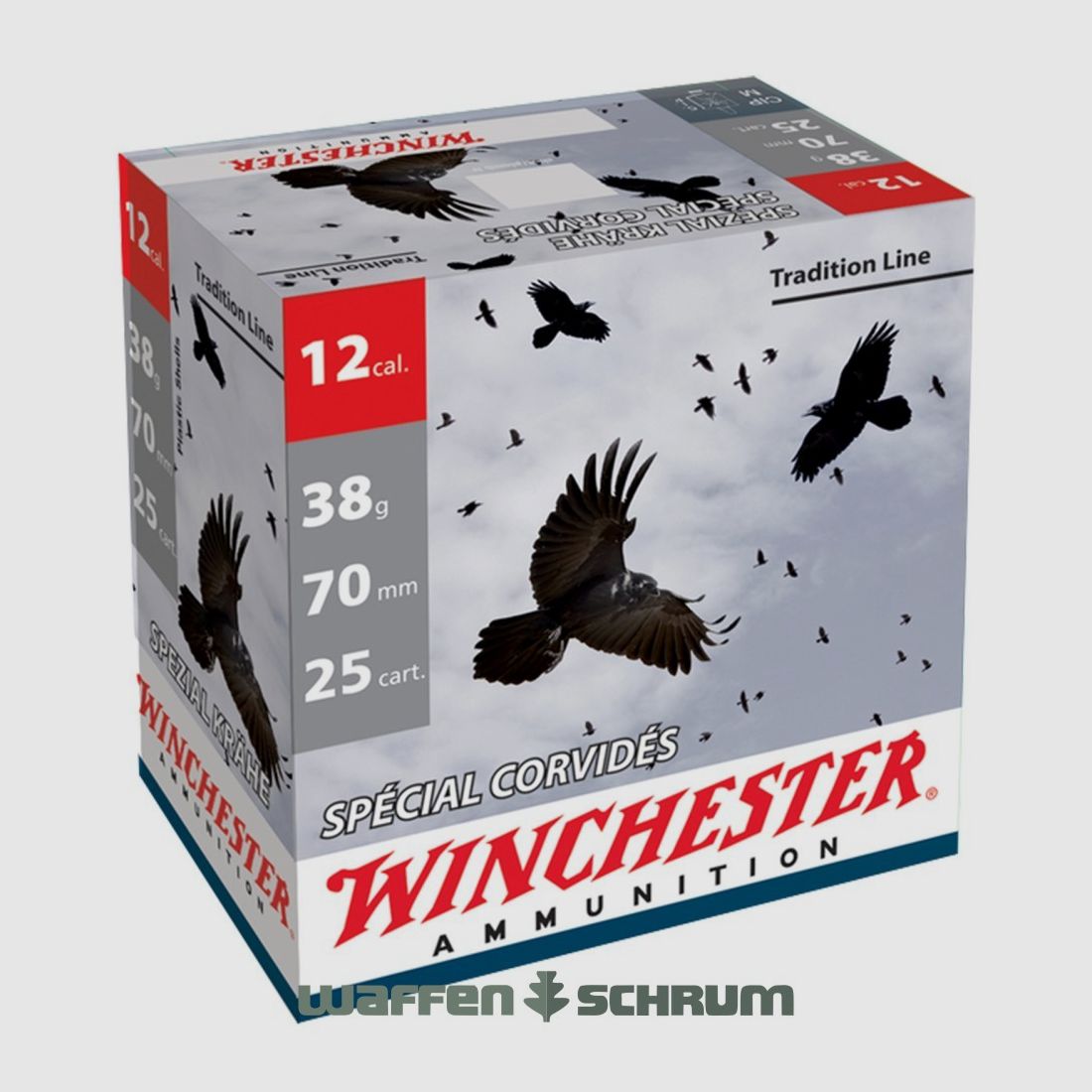 Winchester 12/70 Krähe 3,1mm - 38g