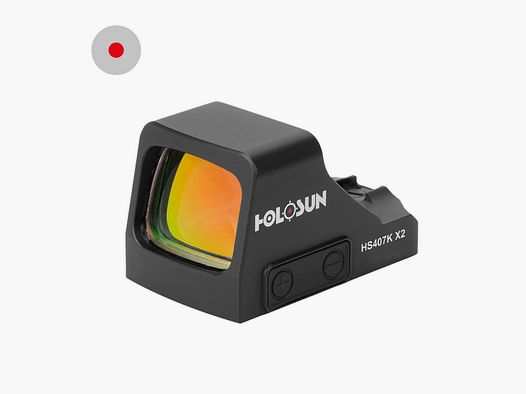 Holosun Reflexvisier HS407K-RD-X2 mit rotem 6MOA Dot