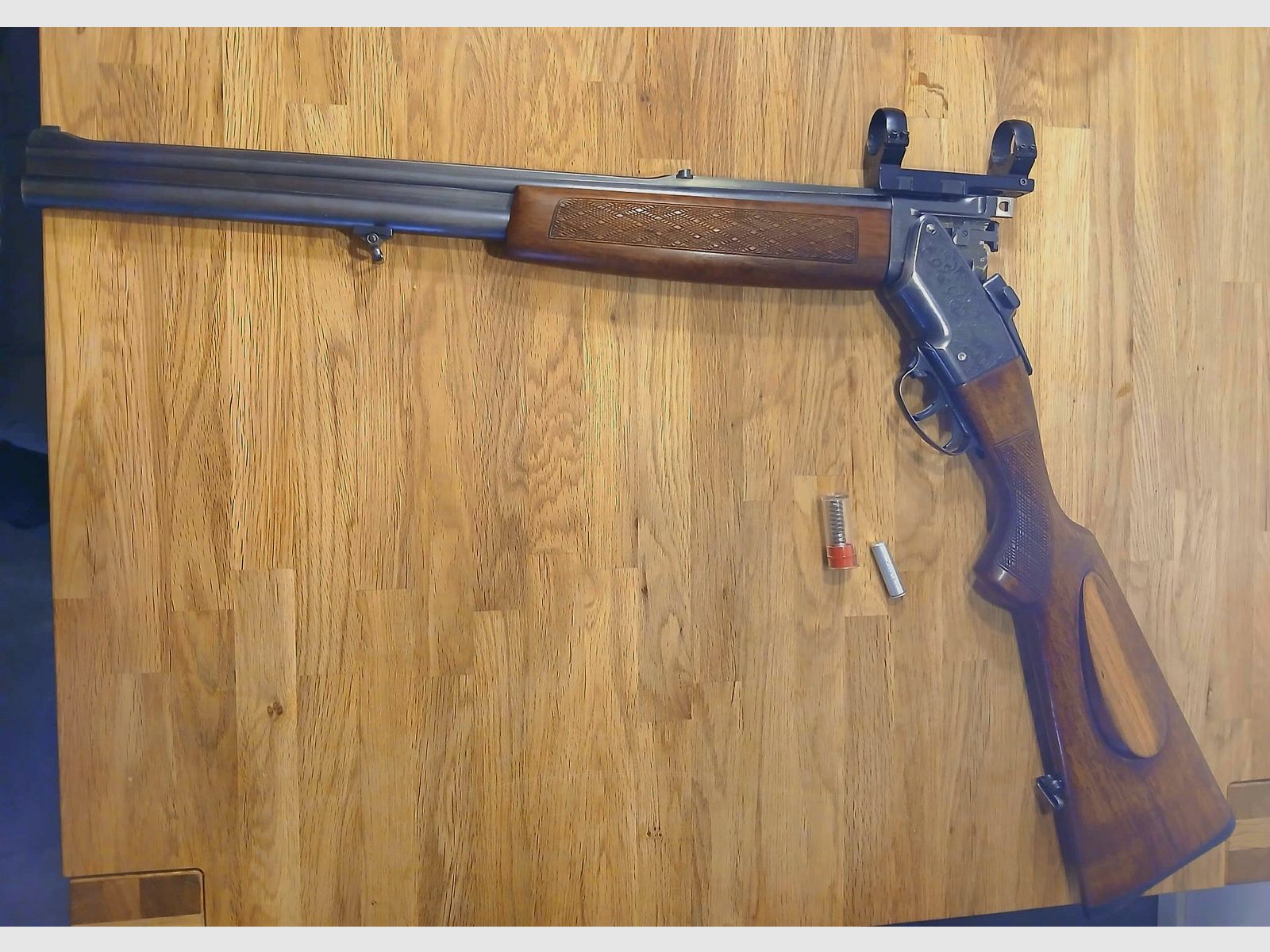 BRNO CZ ZH 304 7x57R & 12/70 Kombinierte Büchse Flinte