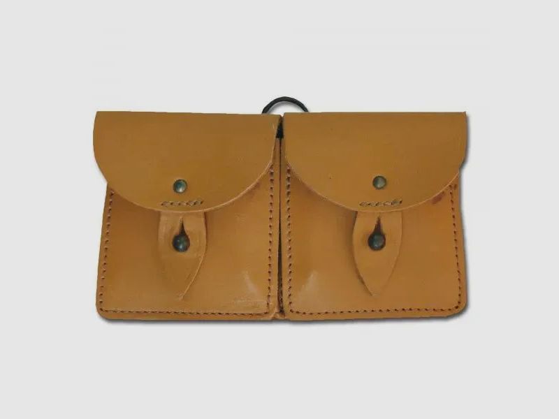 Französische Armee Franz. Koppeltasche Leder gebraucht