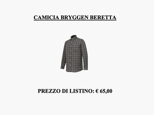 Beretta – Chemise Bryggen Canyon Trail Check