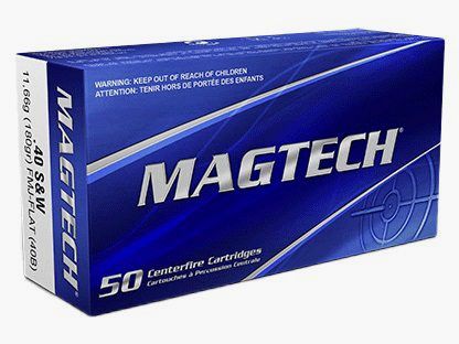 MAGTECH 40SW 180GR FMJ FLAT Patronen Box mit x1000