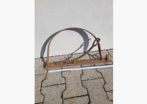 Vangijzeren decoratie berenval 45cm x 56cm