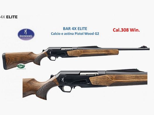 BROWNING BAR 4X Elite Kal.308 Win mit Pistolengriff G2 und Rampa