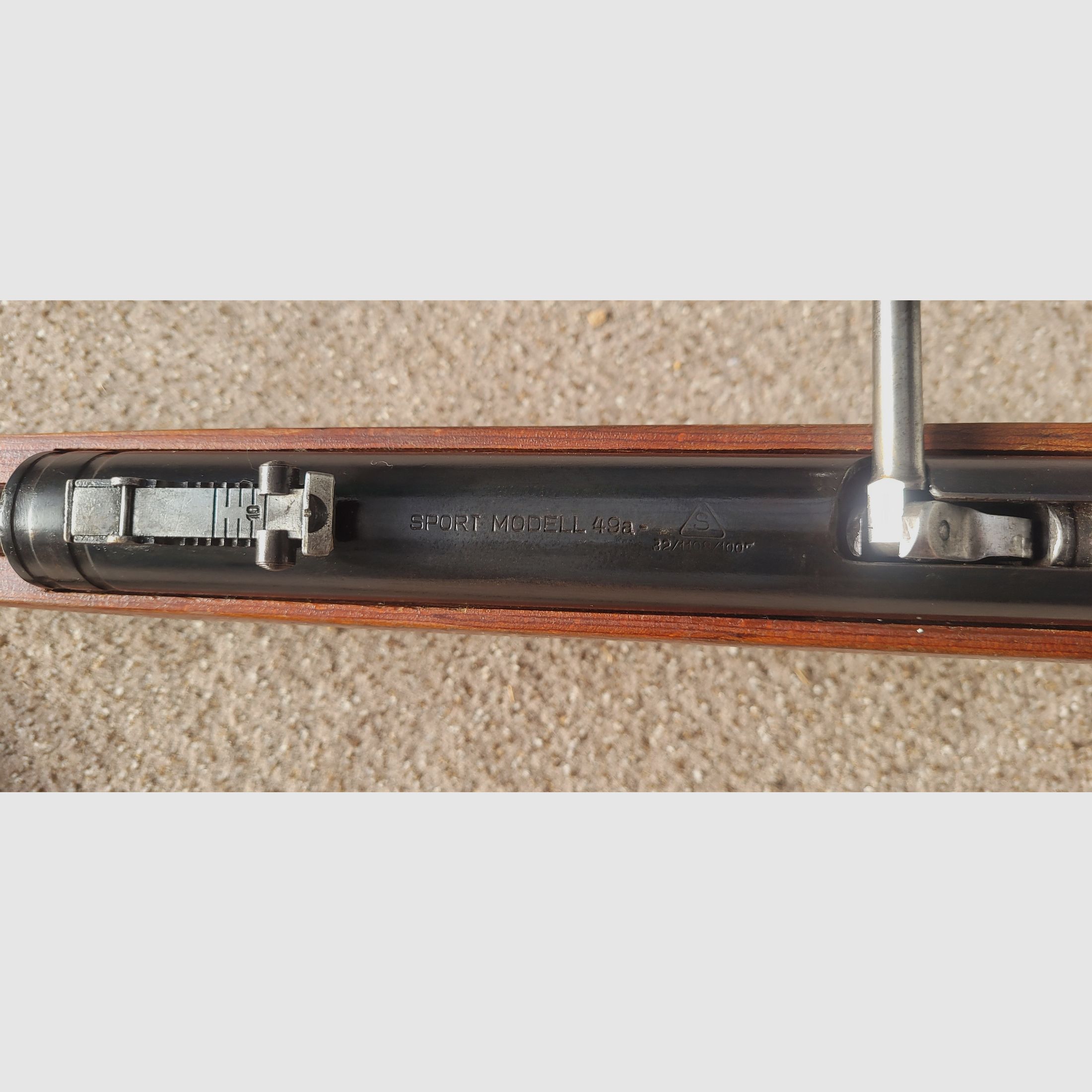 DDR air rifle, Haenel 49a