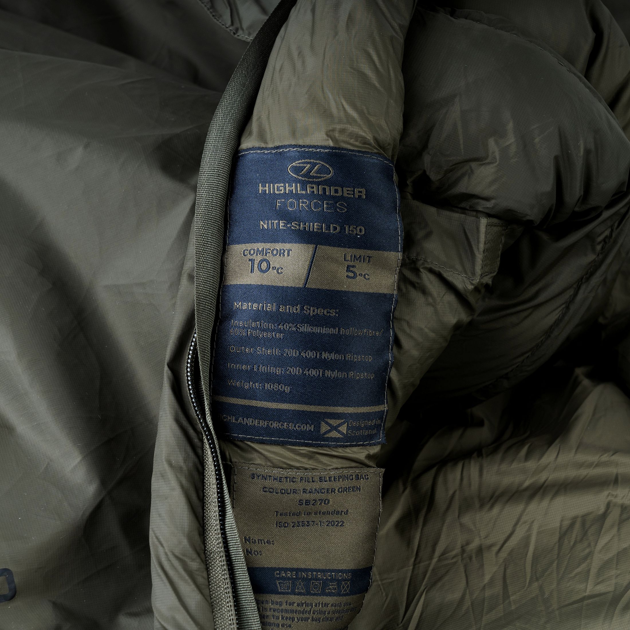 Highlander Sleeping Bag Nite-Shield 150, image 3 of 4