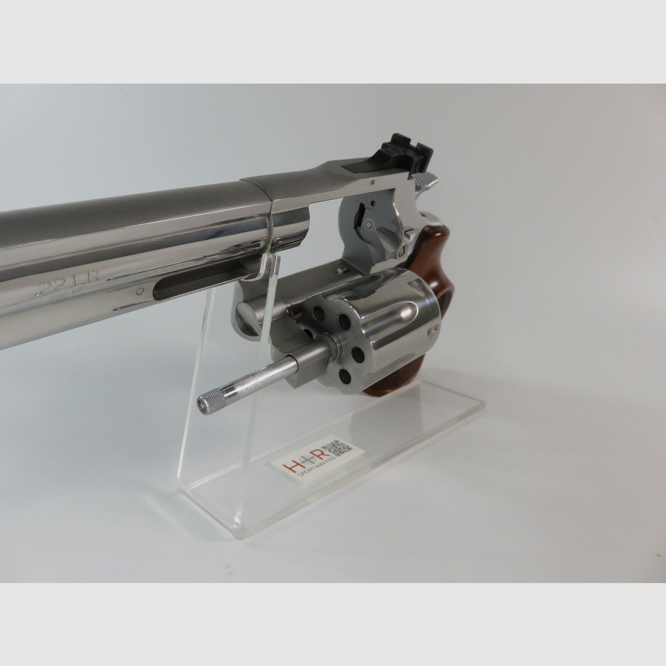 Taurus sport revolver caliber .22 | 6 inch | nickel-plated | like new