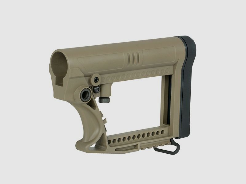 Supporto per spalla per modelli M 4 / AR 15 in Tan