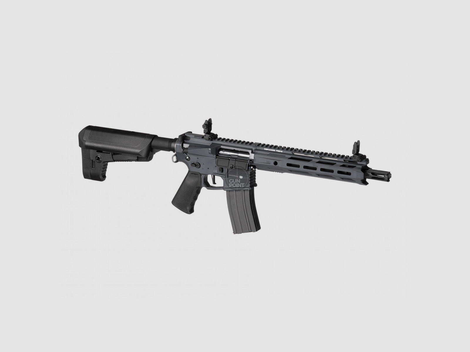 Softair - Geweer - KRYTAC - Trident Mk2 CRB-M S-AEG - vanaf 18, boven 0,5 Joule - Grijs