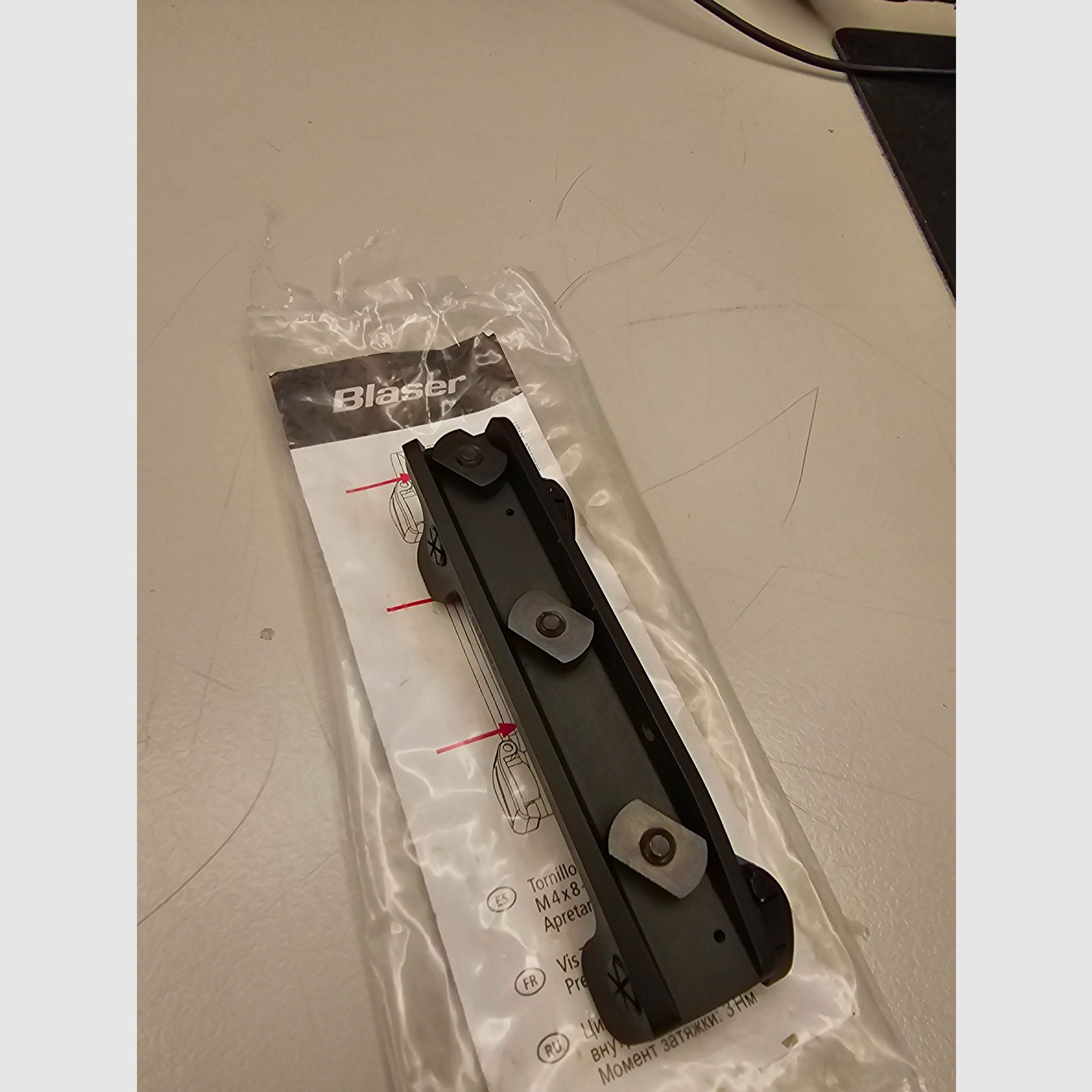 Montaż siodła Blaser R8 / R93 30mm