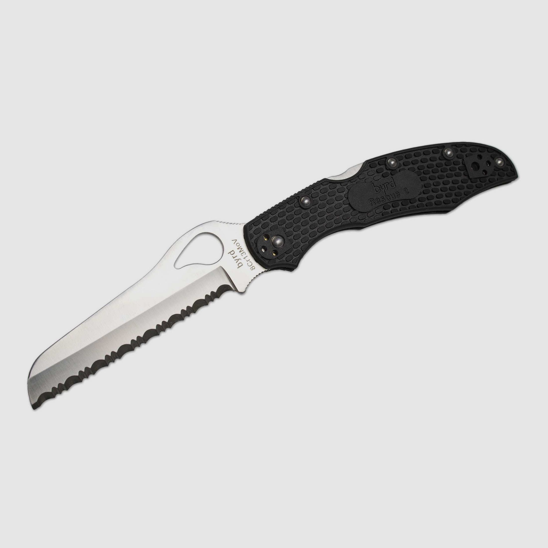 Taschenmesser Cara Cara 2 Rescue Black FRN SpyderEdge