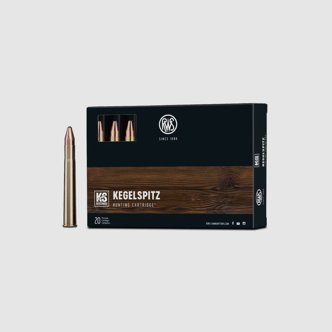RWS 9,3×74 R KS 16,0g/247gr – 20er