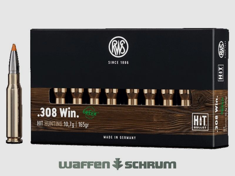 RWS .308Win HIT 10,7g - 165gr
