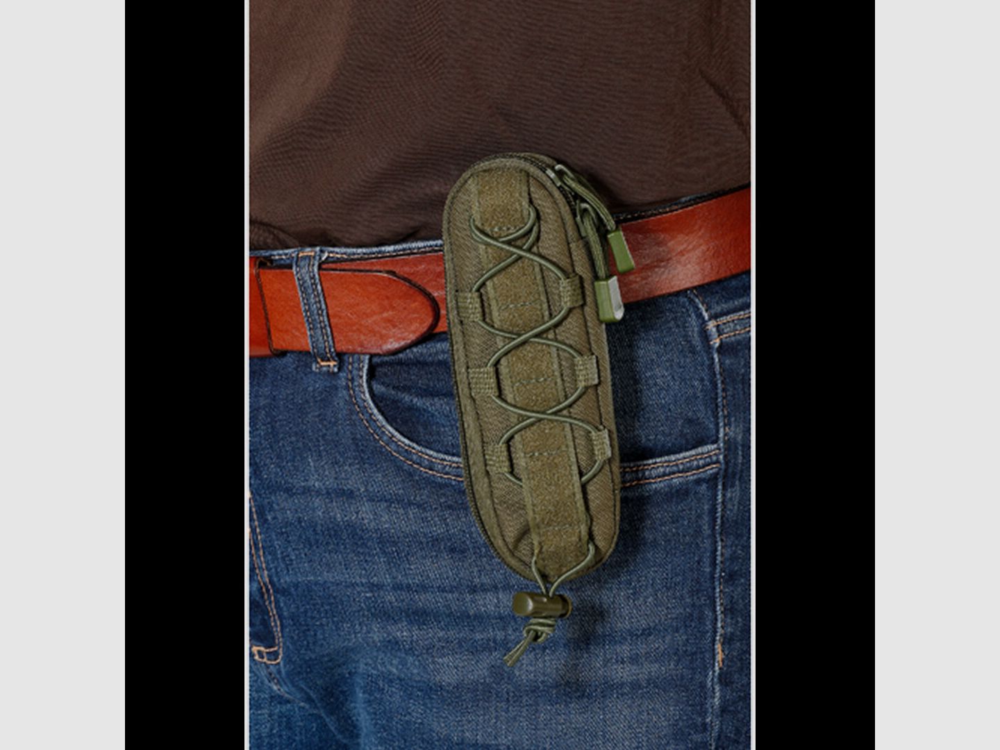 Fritzmann Messertasche 18x5,5 Gr. M Polyester