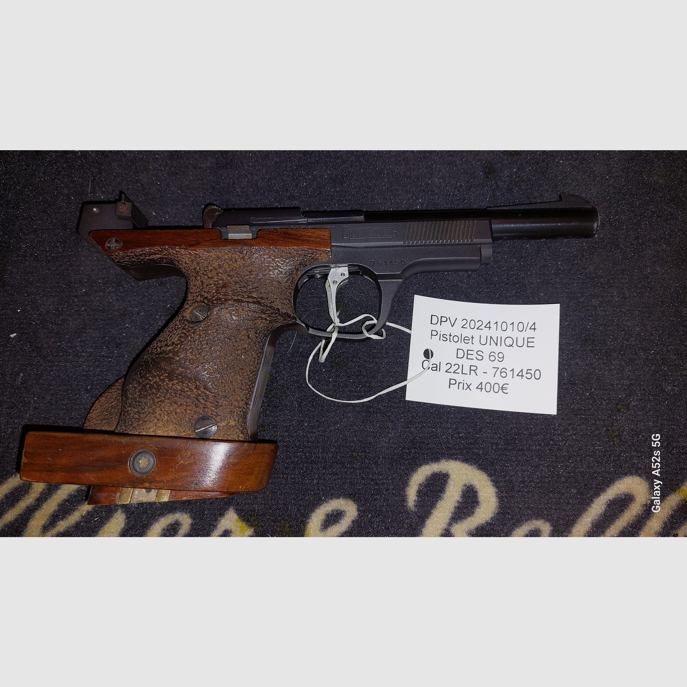 UNIQUE DES 69 .22 LR